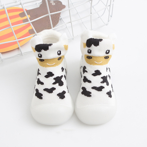 冬用暖かいベビーウォーキングシューズ 厚底ソフトソールソックスシューズ 男の子女の子用 - Product Image 5