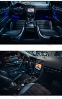 Éclairage d'ambiance LED à gravure laser pour intérieur de voiture RHD/LHD pour VW Golf 7 GTI 7.5 Mk7 2014-2020 RGB