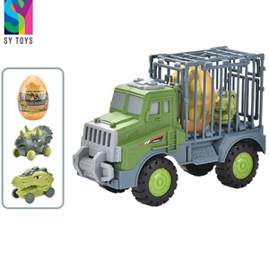 SY JOUETS Gratuit Quatre Roues Friction Jouets Animal Transporteur Voiture <span class=keywords><strong>Dinosaure</strong></span> Transporteur Véhicule <span class=keywords><strong>Cage</strong></span> <span class=keywords><strong>Dinosaure</strong></span> <span class=keywords><strong>Camion</strong></span> Pour Enfants - Product Image 6