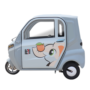 Triciclos Eléctricos para Pasajeros KEYU de Fábrica en Liquidación con Cabina Cerrada para Adultos y Autonomía de 80-100 KM - Product Image 5