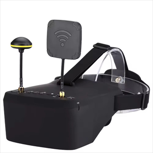 Gafas FPV 5.8G 40CH de 5 pulgadas 800*480 LS800D con DVR y Diversidad EV800D, Batería para Casco, para Drones RC y Coches RC - Product Image 3