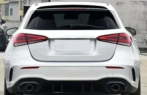 Pour Mercedes Classe A W177 A180 A160 A200 A220 A250 A45 A35 2019-2023 Aileron arrière Kit carrosserie Spoiler de toit arrière Accessoires auto - Product Image 3