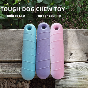 Nouvelle couleur disponible : Jouet à mâcher interactif et résistant en <span class=keywords><strong>EVA</strong></span> de 22 cm pour chiens, idéal pour l'entraînement et les jeux de lancer-récupération. - Product Image 1