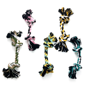 All'ingrosso divertente gioco interattivo di cotone stringa cane giocattolo da masticare adatto per aggressivo Chewers cane masticare giocattolo - Product Image 4