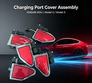 Ensemble de base arrière avec couvercle de port de charge, actionneur de moteur et faisceau de câblage 103854800I pour <span class=keywords><strong>Tesla</strong></span> <span class=keywords><strong>Model</strong></span> S <span class=keywords><strong>Model</strong></span> <span class=keywords><strong>X</strong></span> (vente en gros) - Product Image 3