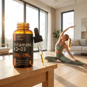 Aegelwell <span class=keywords><strong>Vitamina</strong></span> D3 Líquida con <span class=keywords><strong>Vitamina</strong></span> <span class=keywords><strong>K2</strong></span> MK-7 |   <span class=keywords><strong>Gotas</strong></span> Líquidas de <span class=keywords><strong>Vitamina</strong></span> <span class=keywords><strong>D</strong></span> 5000 UI, Apoyan la Salud de los Huesos y el Corazón, Aumentan la Energía - Product Image 3