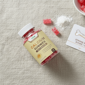 Best verkochte calcium gummies met vitamine D3 voor kinderen en volwassenen voor de gezondheid van botten en tanden - Product Image 2