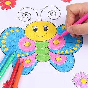 FOSKA-Ensemble <span class=keywords><strong>de</strong></span> stylos aquarelle pour enfants et adultes, 12 et 24 couleurs vives - Product Image 6