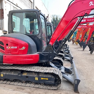 Excavadora Usada Kubota 165 de 6 Toneladas Fabricada en Japón, Gran Oferta 2025, Precio Económico, Pocas Horas de Trabajo - Product Image 5