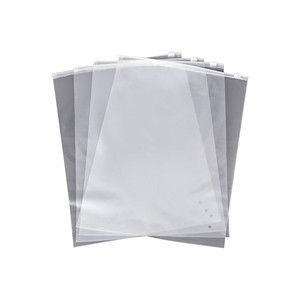 In stock recyclble transparent Custom PE <b>Plastic</b> Security Zipper <b>Bags</b> with Gravure Printing <b>for</b> garment underwear <b>Packaging</b> - Product Image 2