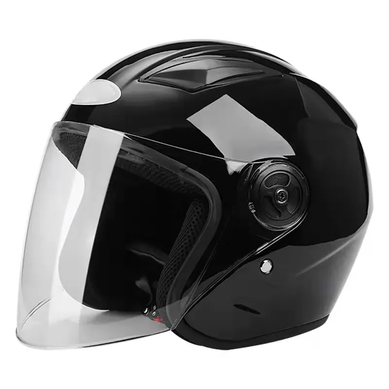 Dot Hoge Kwaliteit Flip Up Motorhelm Abs Half Face Cross Helmen Mannen En Vrouwen Motorvoertuig Helm