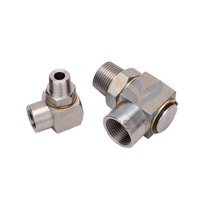 Menjual sendi putar tekanan tinggi kecepatan tinggi, Uni putar sudut kanan hidrolik Stainless Steel untuk gulungan pipa - Product Image 2