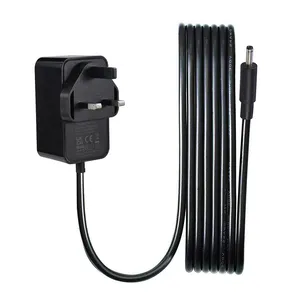 1.8M AC DC adattatore 12v 1A 2A 24W UK spina per LED strisce CCTV fotocamera facile connessione 5.5*2.1mm