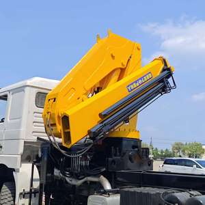 Fabrikpreis Kleiner LKW-Montierter 2-Tonnen-, 3-Tonnen-, 6-Tonnen-Hydraulikkran mit Ausleger zum Verkauf – Knickauslegerkran - Product Image 2