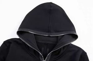 <span class=keywords><strong>Série</strong></span> sombre 2025 Collection d'automne hommes nouvelle mode 100% coton manteau avec longue fermeture éclair capuche technique lavée vêtements d'hiver - Product Image 5