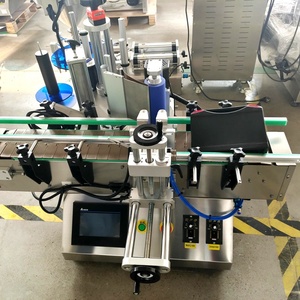 Automatic Electric Tabletop <b>Jam</b> <b>Jar</b> Cans Glass Bucket Opp Bopp Adhesive Label Applicator Machine Hot Glue Labeling High-Accuracy - Product Image 2