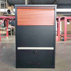 Cassetta Postale per Casa e Ufficio, Contenitore per Consegna <span class=keywords><strong>Pacchi</strong></span> da Esterno in Acciaio Zincato, Cassetta per Lettere e Giornali con Serratura Digitale - Product Image 2