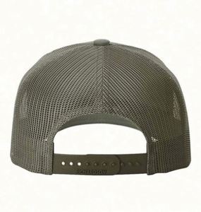 Casquette de camionneur en maille à 5 panneaux avec impression 3D en mousse gonflée de haute qualité, broderie de logo personnalisée, casquette élégante de style hip-hop et sport - Product Image 3