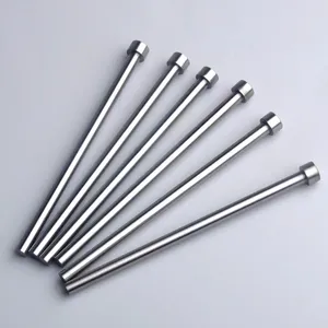 Professional Customize Mold Injection Molding through-hardened Straight Steel Core Pins Stainless Nitrided Ejector Pins