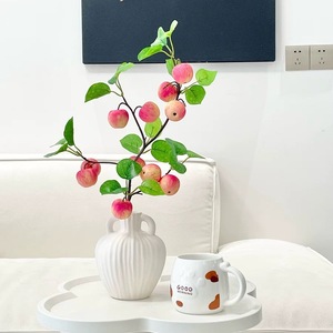 Rama de Fruta de la Fortuna Artificial de 70 cm, Flor de Seda para Decoración del Hogar - Product Image 4