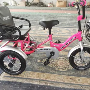 Güvenli çocuk bisikleti üç tekerlekli bisiklet 3 tekerlekli yüksek karbon çelik bebek bisiklet çocuk kamyon trike çocuklar için üç tekerlekli bisiklet-8 yıl çocuk