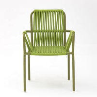 Chaises de jardin modernes, maison, cour, pelouse, Patio, cadre extérieur en aluminium, chaise à corde