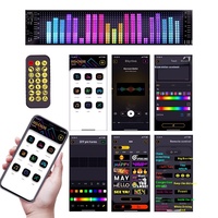 Panneau d'affichage LED RGB flexible programmable, autocollants étanches pour extérieur, pour vitrine de magasin, fenêtre de voiture, SDK pour écran matriciel de fenêtre de voiture