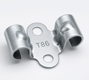 Abrazadera de Tubería Metálica de Alta Precisión, Mecanizada por CNC, Personalizada, Separador de Mangueras de Aluminio Anodizado, Bajo MOQ - Product Image 3
