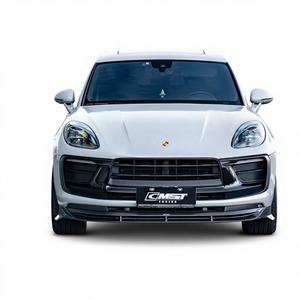 Diffuseur arrière et spoiler avant en fibre de carbone de style CMST de haute qualité, vente directe d'usine pour Macan 2022-2024 - Product Image 1