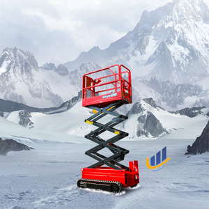 Opération facile Petit ascenseur automoteur Élévateurs à ciseaux mobiles fonctionnant en hauteur Élévateur à plate-forme élévatrice - Product Image 3