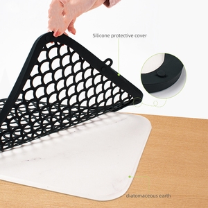 Diatomaceous Earth Absorbent Pad Stone Dish Drying <b>Mat</b> With Premium <b>Silicon</b> Protective Case for Kitchen Counter - Product Image 3