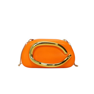 Custom 2026 New PU Portable Clutch Bags Fashion Women's Small <b>Square</b> Chain Crossbody Shoulder Evening Bag Zipper Polyester - Product Image 5
