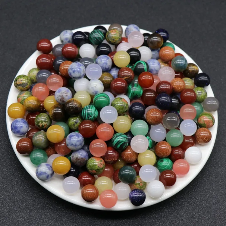 100% Reliable clay crystal ball beads 200 mm glass stand At Wholesale Price gemstone