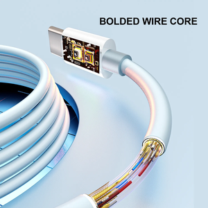 Hot Bán Pro Max 15/16 15 16 Kép USB-C Sạc Cáp 1M 2M 3M Nhanh Chóng Sạc 3A Tinh Khiết Dây Đồng Cho Máy Tính Máy In Type-C - Product Image 4