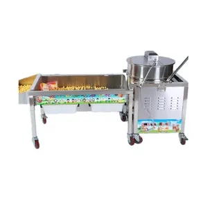 Máquina de palomitas de maíz totalmente automática con carrito, fusible térmico para máquina doméstica de palomitas de maíz, China