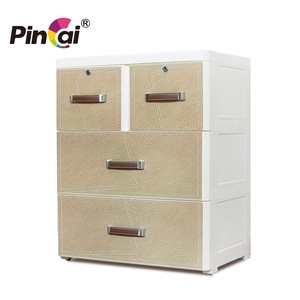 Cajón de plástico multicapa de cuero para bebé, cajones de almacenamiento con cerradura, a <span class=keywords><strong>precio</strong></span> de fábrica - Product Image 3