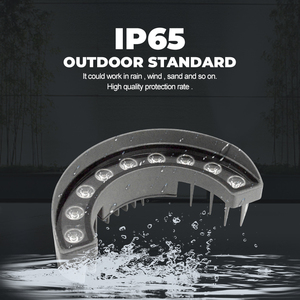 Đèn Vòng Cây Cọ Màu Rgb Ngoài Trời Đèn Chiếu Sáng Sân Vườn Công Viên Chống Nước Ip65 Cột Cảnh Quan Cột Cây Ôm Dừa - Product Image 4