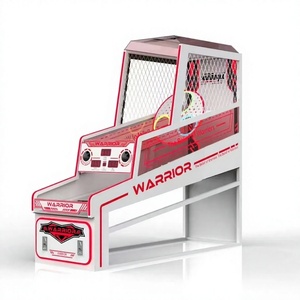 Máquina de Juego Arcade HGR Amusement Warrior Ball Pitching con Pantalla de Puntuación, Niveles Temporizados y Canasta Móvil para Todas las Edades - Product Image 1