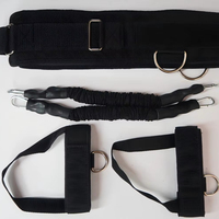 Ensemble de bandes de résistance pour la boxe en latex écologique, dispositif d'entraînement de rebond durable, entraînement de la force des jambes, agilité, vitesse, fitness