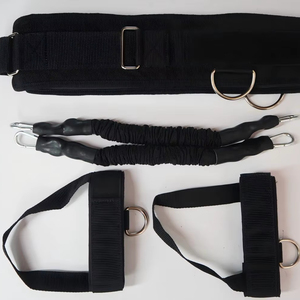 Set di Bande di Resistenza <span class=keywords><strong>per</strong></span> Boxe in Lattice Ecologico, Dispositivo <span class=keywords><strong>per</strong></span> Allenamento di Agilità e Forza delle Gambe - Product Image 1
