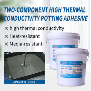 Adhesivo Termoconductor de Dos Componentes, Silicona Aislante Impermeable, Pegamento AB para Sellado Electrónico - Product Image 4