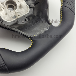 Volante perforado de cuero deportivo <span class=keywords><strong>M</strong></span> de alta calidad para BMW E90, el mejor volante de coche - Product Image 6