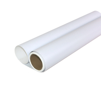 Personnalisation PVC blanc brillant vinyle auto-adhésif imprimable amovible pour piste de danse décoration de mariage rouleaux de revêtement de sol de danse