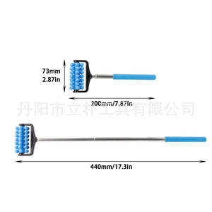 Rouleau de massage manuel Mr Drill, télescopique 440 mm, rotation à 360 degrés, pour jambes et bras, usage domestique, poignée en plastique - Product Image 1