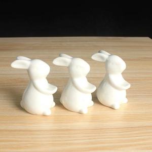 Bandeja de Pastel de Cerámica Ecológica Personalizada con Diseño de Conejo de Pascua, Plato de Postre de Porcelana con Diseño de Conejito, Regalo Novedoso para Fiestas - Product Image 6