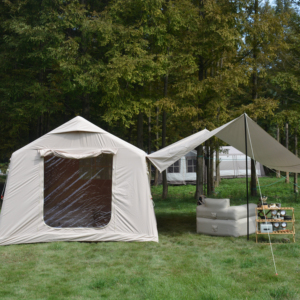 Carpas Inflables para Acampar con Bomba Manual, Plegables, Portátiles, Fáciles de Instalar, Impermeables, Muebles de Exterior - Product Image 1