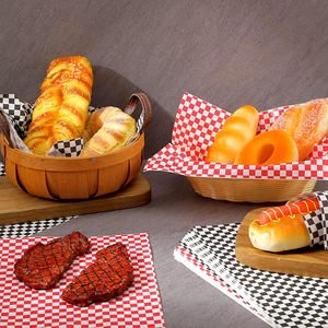 Fabricante de Papel Pergamino |   Papel de Envolver para Hamburguesas Resistente a la Grasa de Grado Alimenticio para Empacar Galletas y Pan, Suministro al por Mayor - Product Image 1