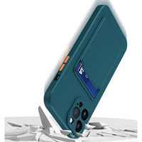 Étui portefeuille pour iPhone 16 Pro Max, porte-cartes pour hommes, pour iPhone 17 16 15 14 13 12 11, coque avec emplacements pour cartes et protection de l'appareil photo