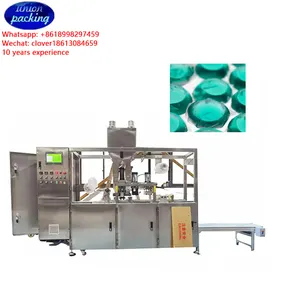 Hot sale detergent liquid pva film packing machine washing liquid packing machine supplier