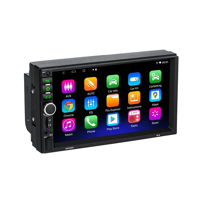 2019 New Car Audio Touch Screen With USB Car Gps Navigation